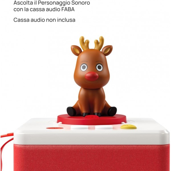 Personaggio Sonoro Faba Il Natale di Rudolph per Raccontastorie