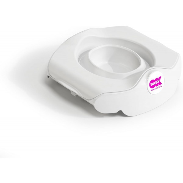 OKBABY Roady - Vasino e Riduttore WC per Bambini Pieghevole Bianco (16)