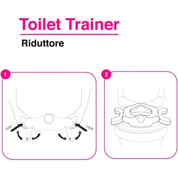 OKBABY Roady - Vasino e Riduttore WC per Bambini Pieghevole Azzurro (15)