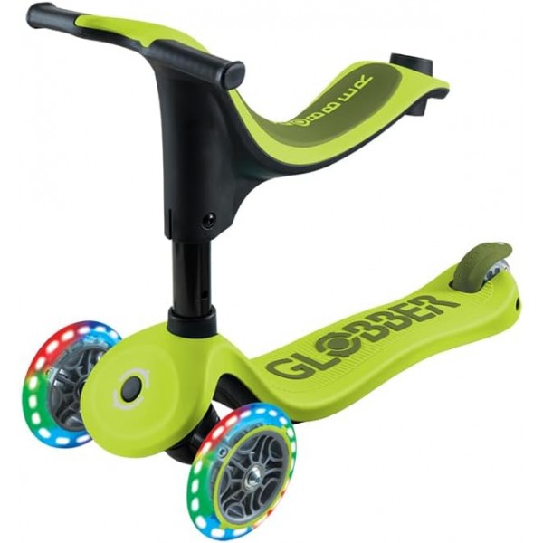 Monopattino Evolutivo Globber Go Up Sporty Lights Verde Lime