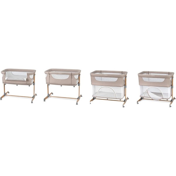 Culla Co-Sleeping MoMi Smart Bed 4 IN 1 Beige OUTLET