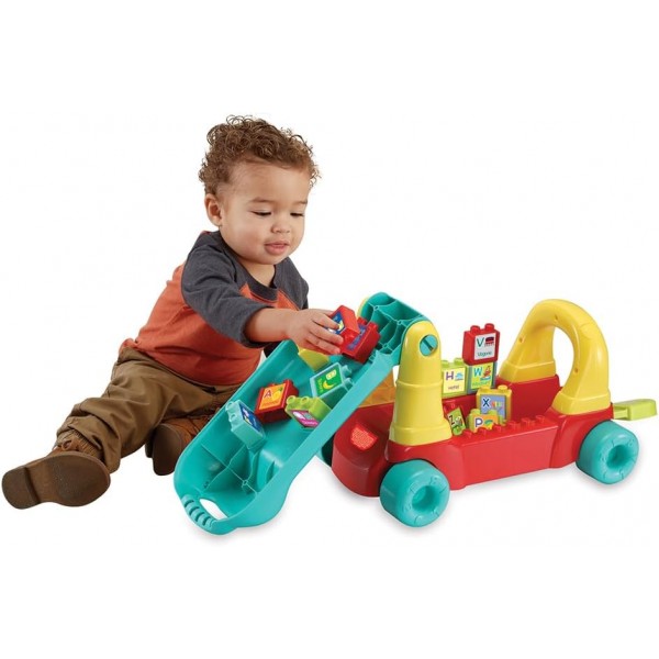 VTech Edo Maxi Treno Cavalcabile e Giocattolo Multiattività 7 in 1-Lingua Italiana,12-36 Mesi 