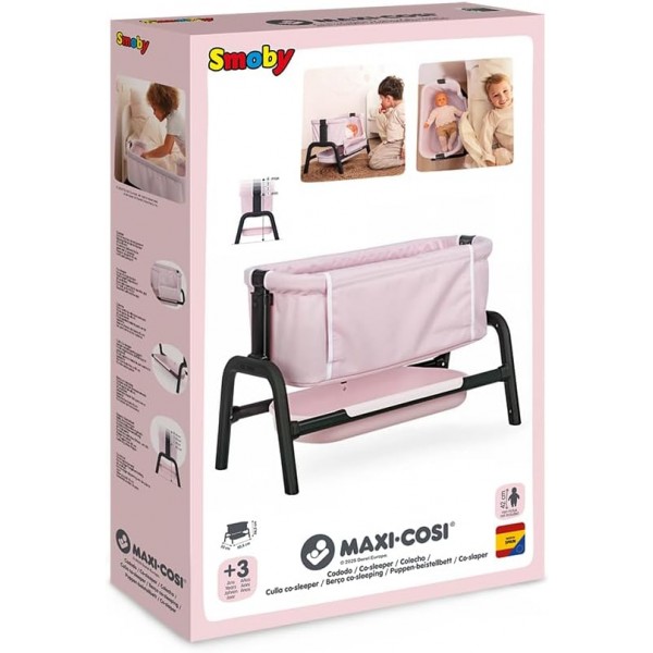 Smoby MaxiCosi Lettino Next2Me per Bambole