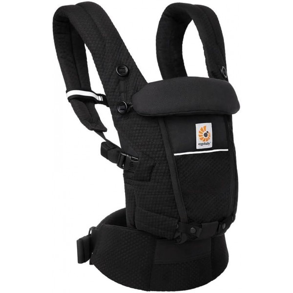 Ergobaby Marsupio Adapt 2.0 Soft Flex Mesh Onyx Black