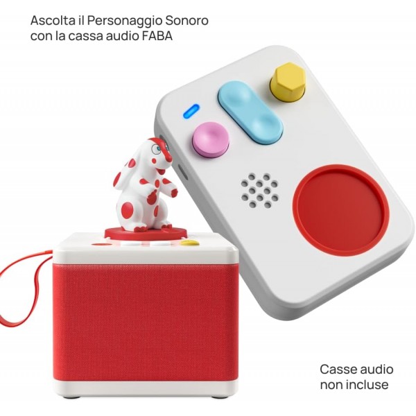 Personaggio Sonoro Faba Piccole Storie Di Pimpa per Raccontastorie