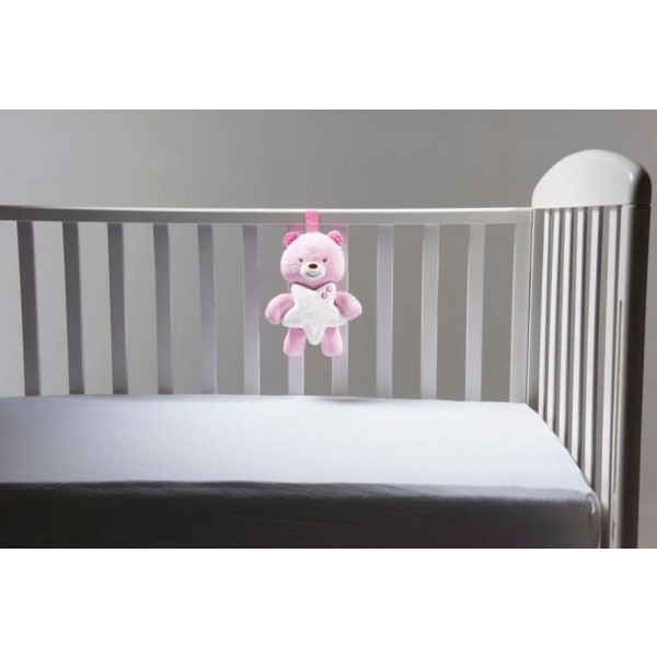 Peluche Chicco First Dreams Goodnight Bear Rosa
