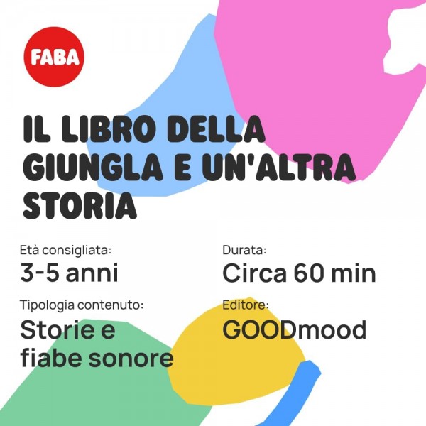 Personaggio Sonoro Faba Il Libro della Giungla per Raccontastorie