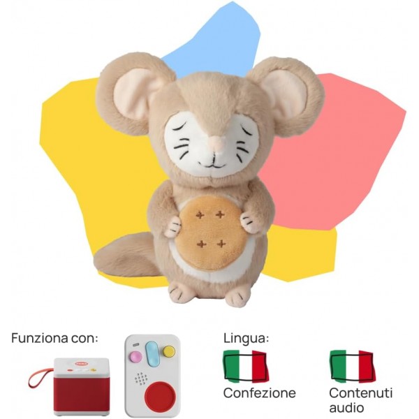 Peluche Sonoro Faba Tutti a Nanna con Oscar! per Raccontastorie