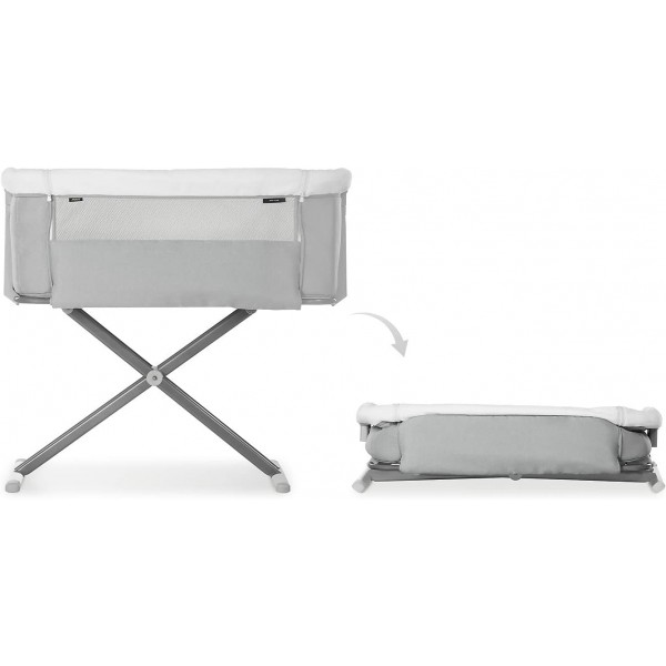 Culla Co-Sleeping Hauck Face To Me 2 Melange Grey