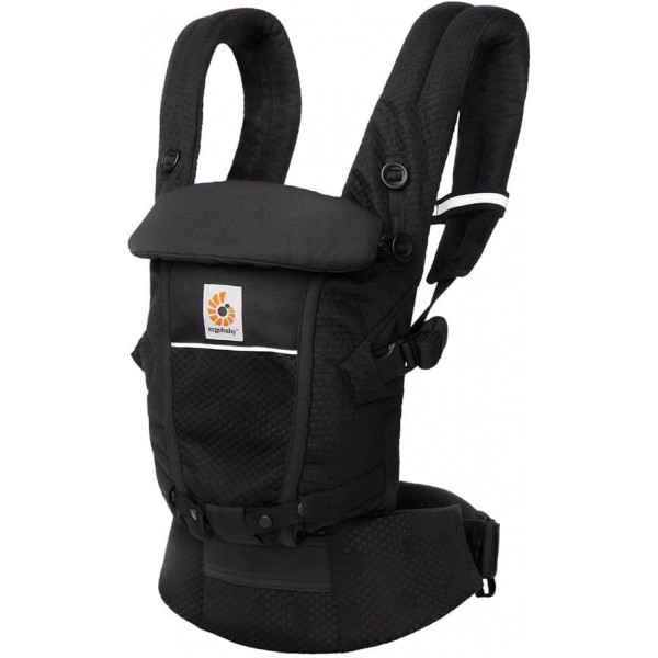 Ergobaby Marsupio Adapt 2.0 Soft Flex Mesh Onyx Black