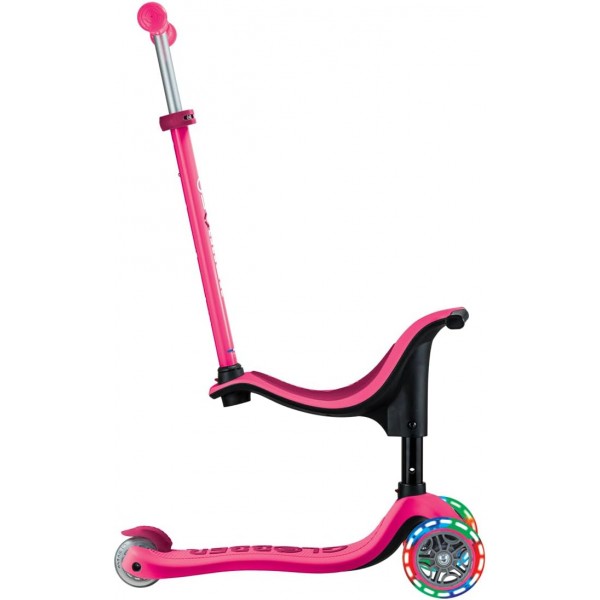 Monopattino Evolutivo Globber Go Up Sporty Lights Fucshia