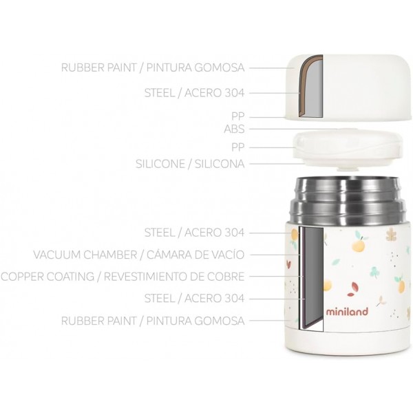 Miniland Food Thermy Valencia 600ml