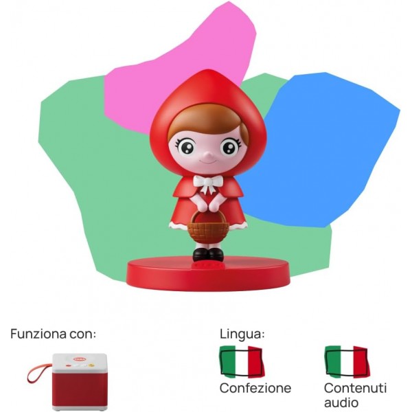 Personaggio Sonoro Faba Cappuccetto Rosso per Raccontastorie