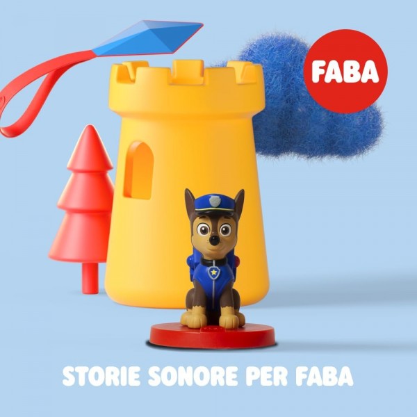 Personaggio Sonoro Faba PAW Patrol La Squadra Dei Cuccioli: Chase per Raccontastorie