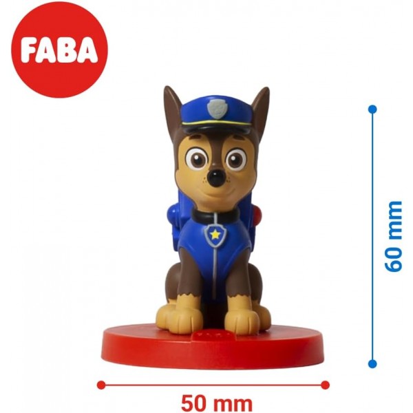 Personaggio Sonoro Faba PAW Patrol La Squadra Dei Cuccioli: Chase per Raccontastorie