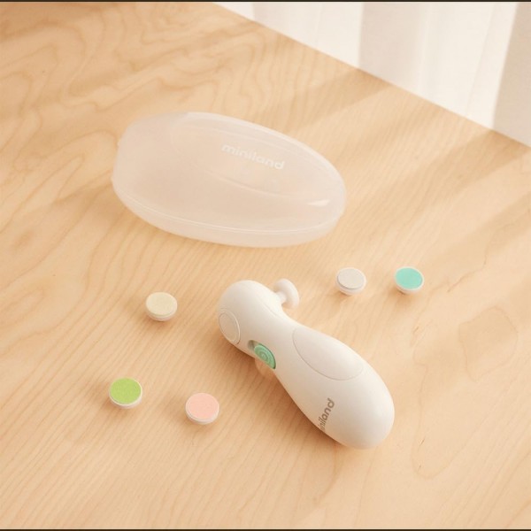 Miniland Baby Nail Trimmer-Lima elettrica per unghie per bambini