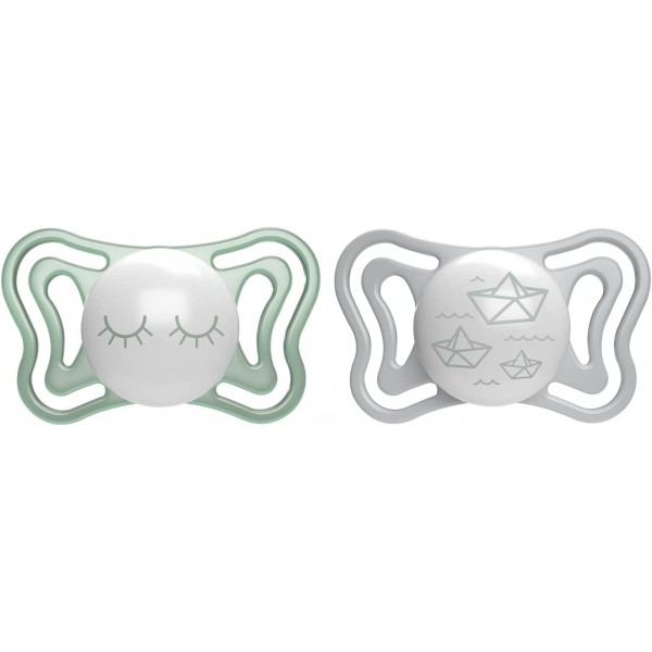 Succhietto Chicco Physio Forma Light Glow Silicone 16-36 m