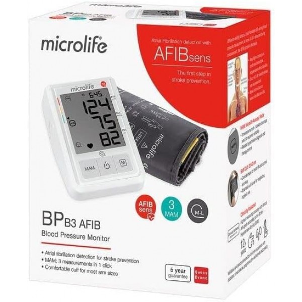 Misuratore della pressione arteriosa da braccio Microlife B3 AFIB 