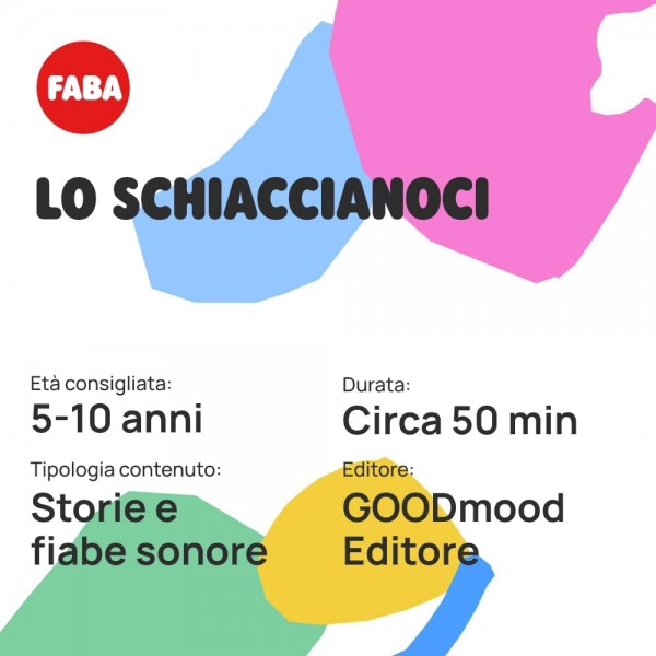Personaggio Sonoro Faba Lo Schiaccianoci per Raccontastorie