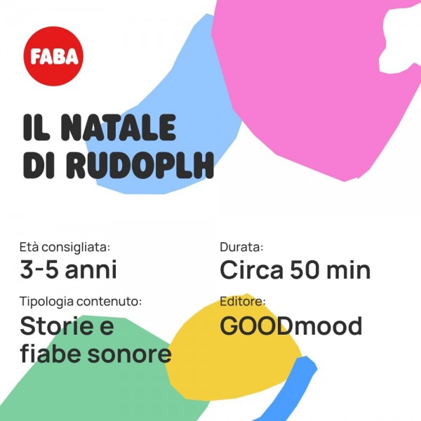 Personaggio Sonoro Faba Il Natale di Rudolph per Raccontastorie