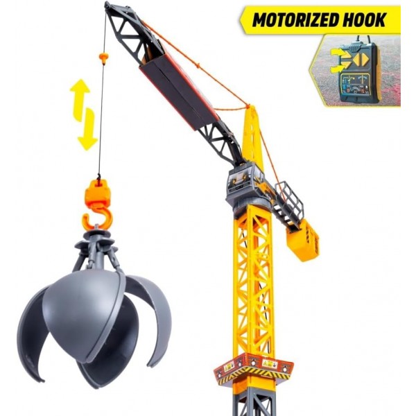 Dickie Toys Gru da Cantiere per Bambini 110 cm