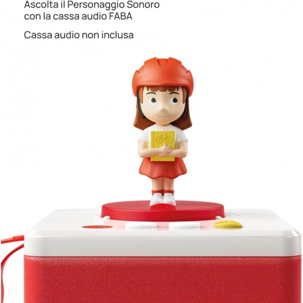 Personaggio Sonoro Faba Sofia e la Bicicletta Magica per Raccontastorie