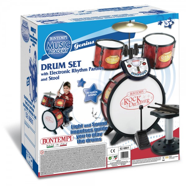 Batteria Bontempi 4 Elementi con Tutor Elettronico