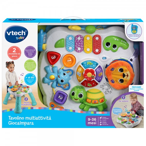 Tavolo Attività VTech Baby Tavolino MultiAttività GiocaImpara