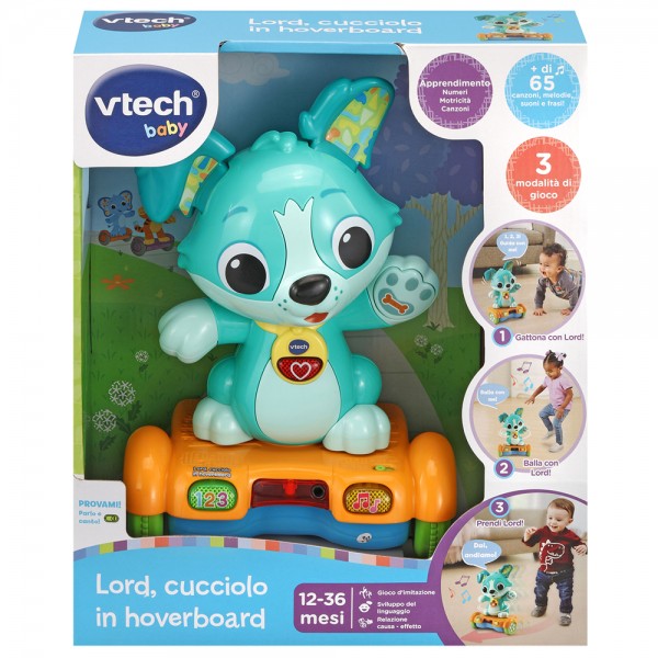 Gioco VTech Baby Lord, Cucciolo In Hoverboard