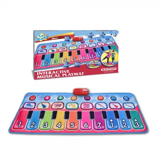 Tappeto Elettronico Bontempi Musicale Interattivo 130x48 cm.