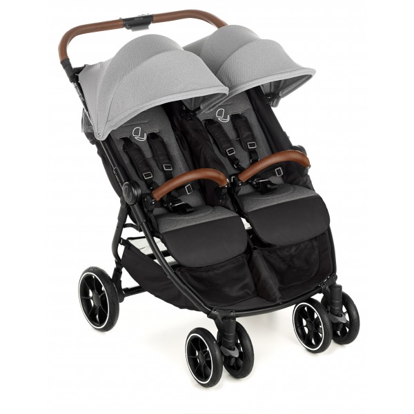 Passeggino Gemellare Jane Twin Link Jet Black