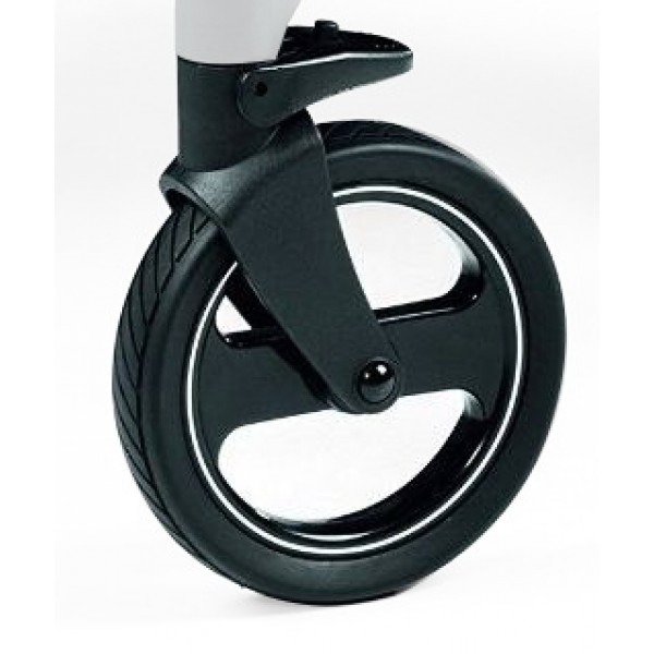 Ruota Anteriore Peg Perego per Book For Two Nero