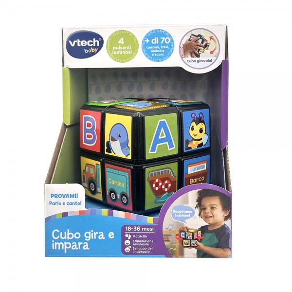 Gioco VTech Baby Cubo Gira e Impara