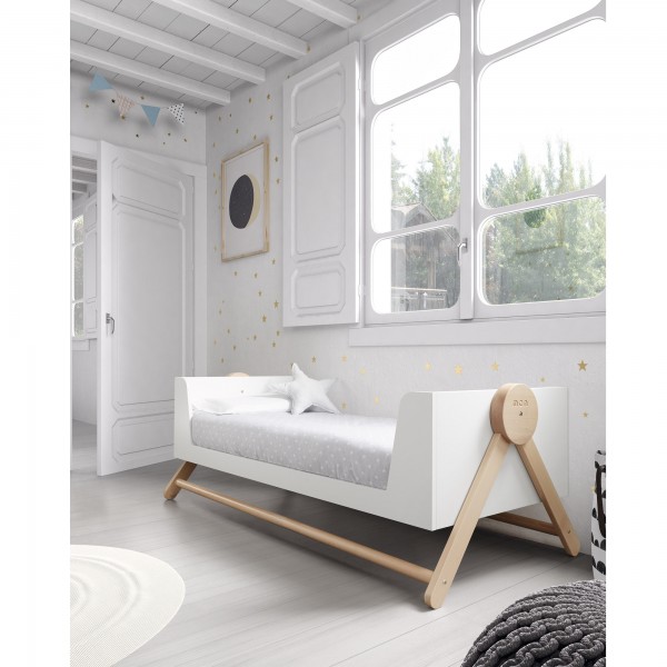 Lettino Trasformabile Micuna Swing Bianco