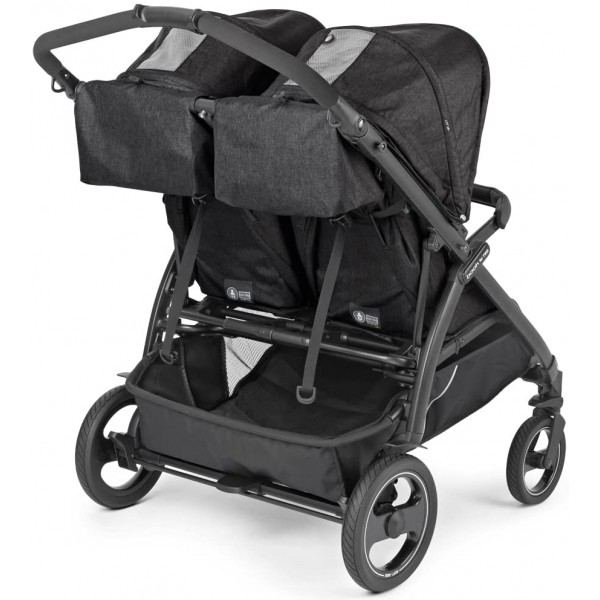 Passeggino Gemellare Peg Perego Book For Two Ardesia