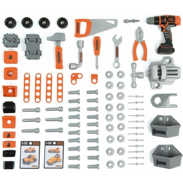 Banco Lavoro Smoby Black + Decker Briciolo Center