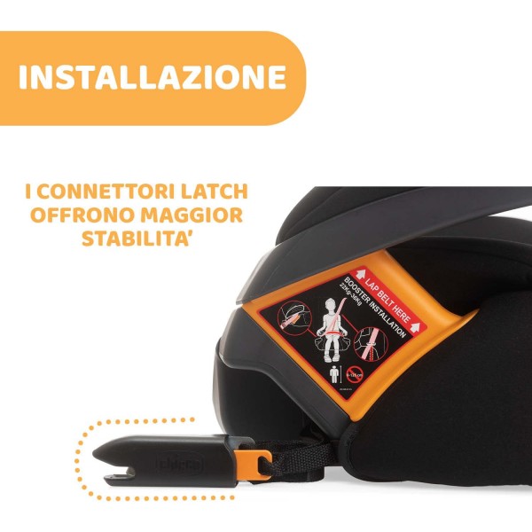 Seggiolino Auto Chicco Gofit Plus Black