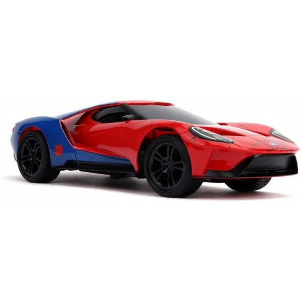 Macchinina Radiocomandata Jada Toys Marvel Spiderman 2017 Ford GT