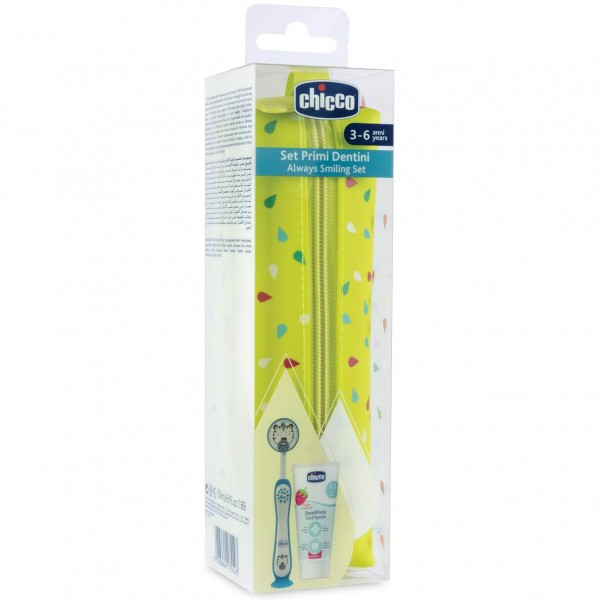 Kit Igiene Orale Chicco Azzurro 