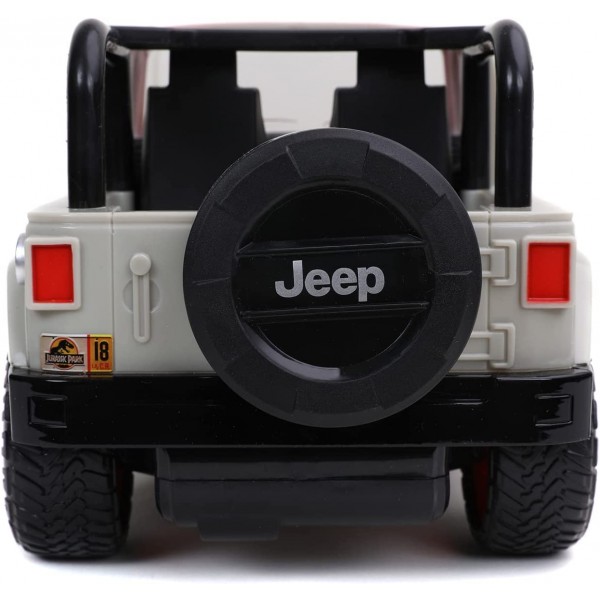Macchinina Radiocomandata Jada Toys Jurassic World Jeep Wrangler