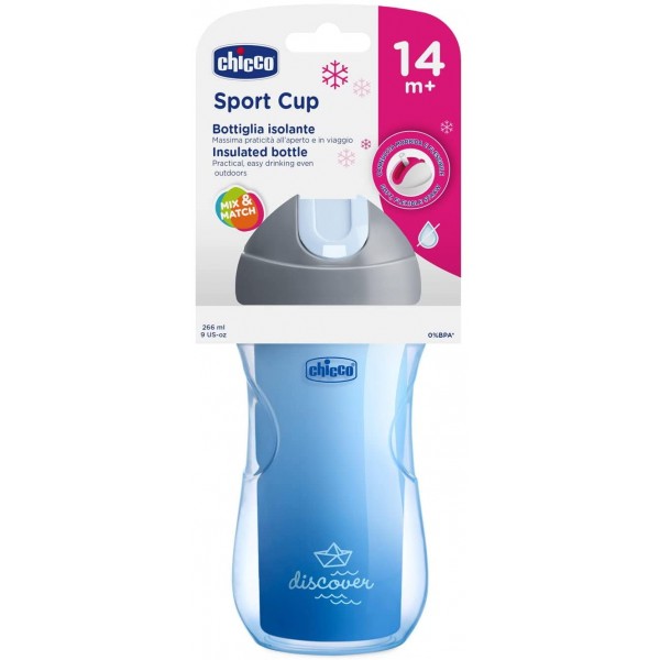 Tazza Chicco Sport Azzurro 14m+