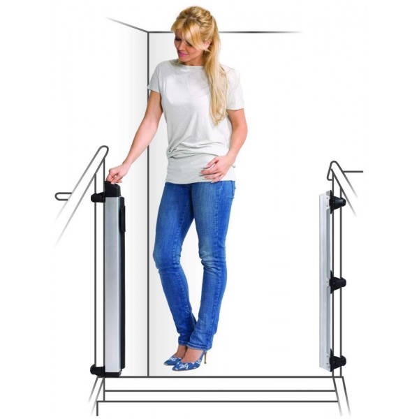 Barriera di sicurezza Lascal Kiddyguard Avant Nero