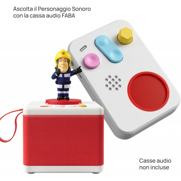 Personaggio Sonoro Faba Sam il Pompiere Eroi in Azione! per Raccontastorie