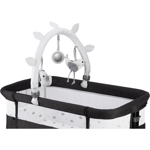Culla Co-Sleeping MoMi Revo Grigio Scuro
