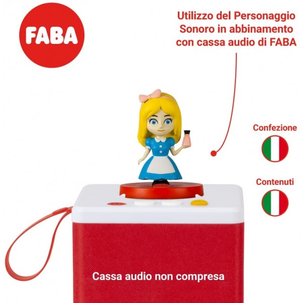 Personaggio Sonoro Faba Alice e un'altra Storia... per Raccontastorie