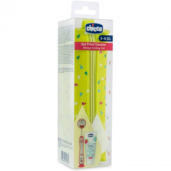 Kit Igiene Orale Chicco Azzurro 