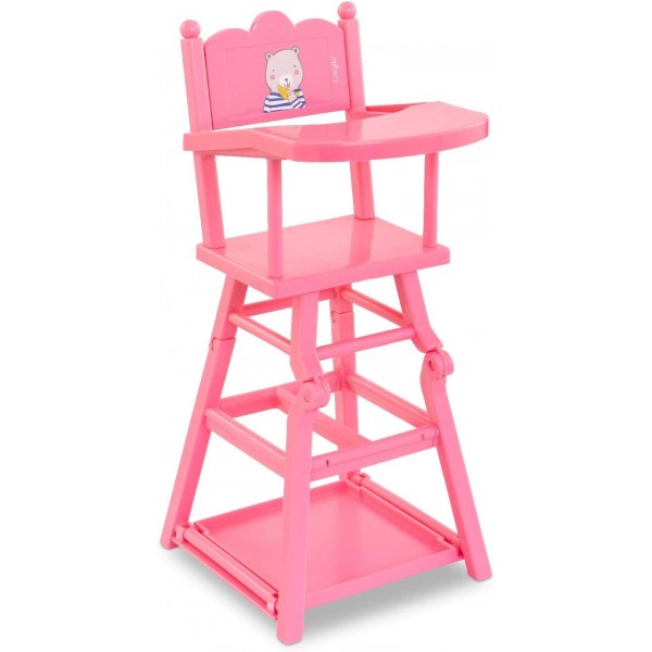 Seggiolone per Bambole Corolle 2 in 1 Rosa