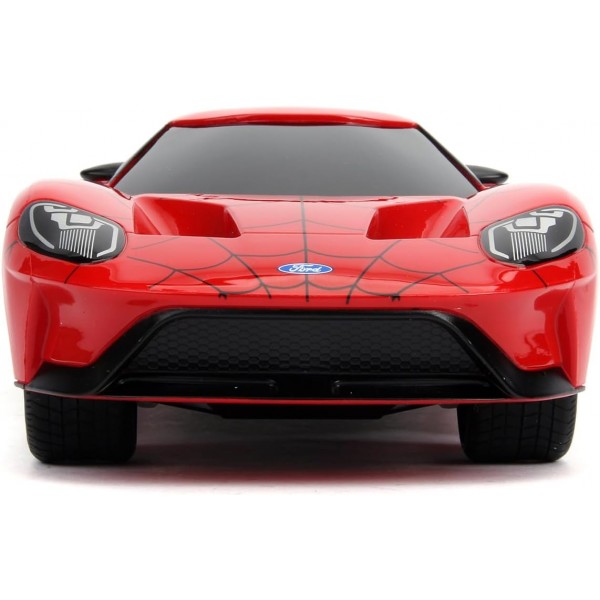 Jada Marvel Auto Radiocomandata Spider-Man 2017 Ford Gt scala1.16