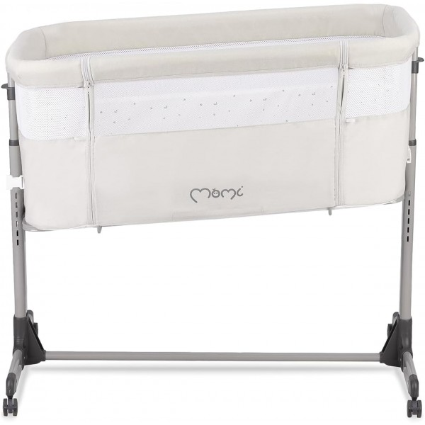 Culla Co-Sleeping MoMi Revo Grigio Chiaro