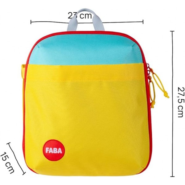 FABA Zaino Zipi per bambini dai 3 anni